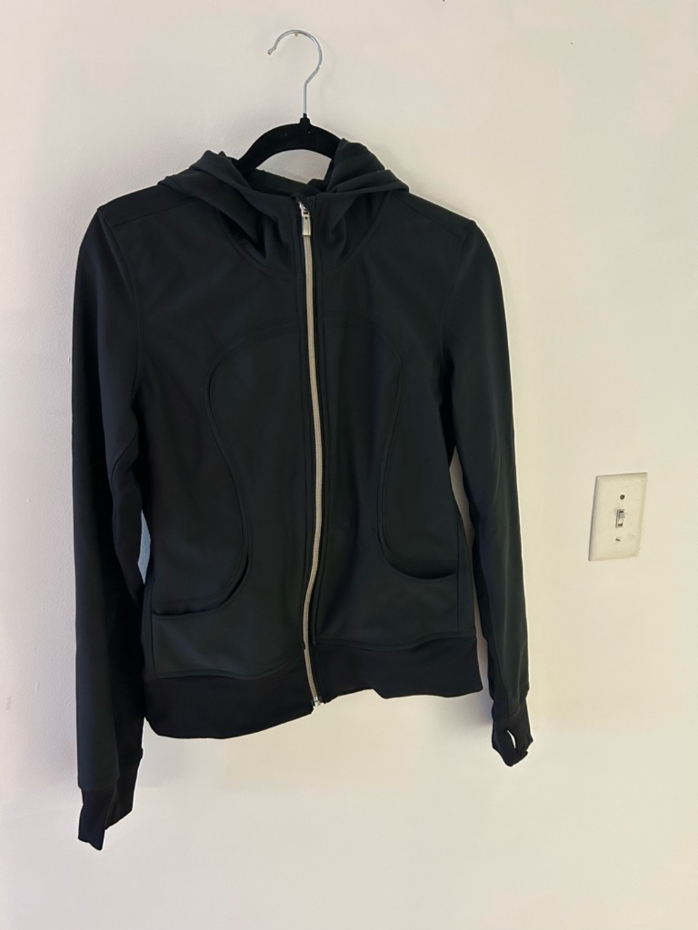 LULULEMON UBA SOFTSHELL HOODIE BLACK 6 - Picture 4 of 8